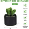 10 De Non - Tissé Plantation D'arbres Bordure Verte Feutre Plante Sac épaississement Grow Bag Non - Tissé Gallon Plantation Sac [1 Gallon] 18D 15h（Avec 10 étiquettes T - Plant） -Promos Jardin Noble Magasin 95603062 1