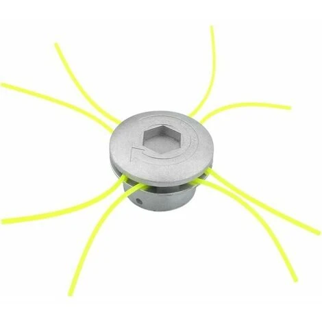 LLING Tête De Débroussailleuse Universelle En Aluminium, Tete Universelle Bobineaux Pour Jardin, Pelouse, Patio 3 LLING Tête De Débroussailleuse Universelle En Aluminium, Tete Universelle Bobineaux Pour Jardin, Pelouse, Patio