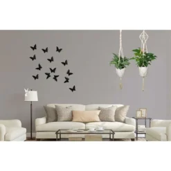 Support Et Plateau Pour Jardinière　Lot De 4 Suspension Corde Plante Macramé Porte Pot Suspendu Plante Cintre Intérieur Extérieur Décoration Du Jardin Avec - 41 Pouces, 4 Jambes En Corde -Promos Jardin Noble Magasin 96341397 5