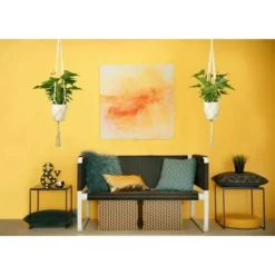 Lot De 4 Suspension Corde Plante Macramé Porte Pot Suspendu Plante Cintre Intérieur Extérieur Décoration Du Jardin Avec - 41 Pouces, 4 Jambes En Corde 10 Lot De 4 Suspension Corde Plante Macramé Porte Pot Suspendu Plante Cintre Intérieur Extérieur Décoration Du Jardin Avec - 41 Pouces, 4 Jambes En Corde -Promos Jardin Noble Magasin 96374442 4