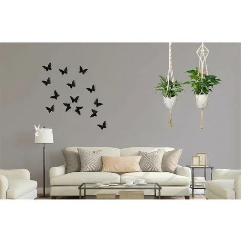 Lot De 4 Suspension Corde Plante Macramé Porte Pot Suspendu Plante Cintre Intérieur Extérieur Décoration Du Jardin Avec - 41 Pouces, 4 Jambes En Corde 7 Lot De 4 Suspension Corde Plante Macramé Porte Pot Suspendu Plante Cintre Intérieur Extérieur Décoration Du Jardin Avec - 41 Pouces, 4 Jambes En Corde – Image 5