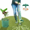 Désherbeur, Outil De Désherbage Manuel Autonome, Outil De Désherbage De 1 M De Long Avec 3 Mâchoires En Acier Inoxydable, Pédale Robuste -Promos Jardin Noble Magasin 96507695 1