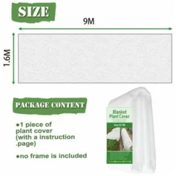 (2 Sets) Bâche Phytosanitaire Non Tissée 1.69M (version Fine) -Promos Jardin Noble Magasin 97055782 3
