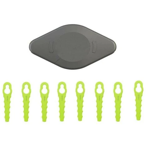 Tête De Coupe à Double Denture Pour Coupe-bordures, Débroussailleuses, Accessoires Pour Tondeuses - Conçue Pour L'herbe Haute/épaisse - Compatible Avec RLT1825LI / RLT1830LI / RLT183113 / RLT1831H25 / 3 Tête De Coupe à Double Denture Pour Coupe-bordures, Débroussailleuses, Accessoires Pour Tondeuses - Conçue Pour L'herbe Haute/épaisse - Compatible Avec RLT1825LI / RLT1830LI / RLT183113 / RLT1831H25 /