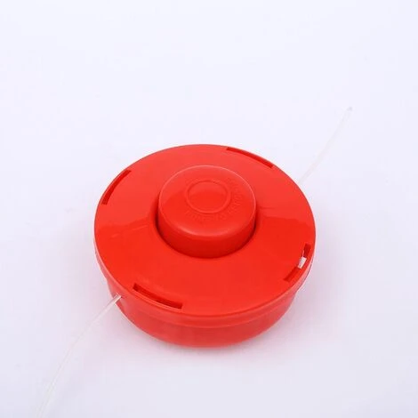 Lot De 3 Tête De Débroussailleuse Universelle - A6481 Nylon Bobine De Rechange De Tondeuse Débroussailleuse Tête De Coupe M10 X 1,25 - Rouge 4 Lot De 3 Tête De Débroussailleuse Universelle - A6481 Nylon Bobine De Rechange De Tondeuse Débroussailleuse Tête De Coupe M10 X 1,25 - Rouge – Image 2