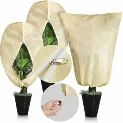 2 Paquets De Couvertures De Plantes Protection Contre Le Gel, Couverture D'arbre D'hiver Pour La Prévention Des Insectes Contre Les Insectes Par Gel Froid 80cm 120cm Thsinde