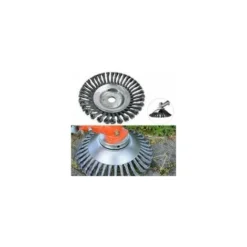 Tête De Brosse De Débroussailleuse, Brosse De Débroussailleuse Ronde, Désherbage à Tête De Fil De 6 Pouces, Tondeuse à Gazon, Accessoires De Débroussailleuse 9 Tête De Brosse De Débroussailleuse, Brosse De Débroussailleuse Ronde, Désherbage à Tête De Fil De 6 Pouces, Tondeuse à Gazon, Accessoires De Débroussailleuse -Promos Jardin Noble Magasin 98182710 3