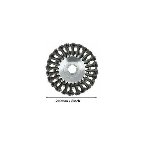 Tête De Brosse De Débroussailleuse, Brosse De Débroussailleuse Ronde, Désherbage à Tête De Fil De 6 Pouces, Tondeuse à Gazon, Accessoires De Débroussailleuse 6 Tête De Brosse De Débroussailleuse, Brosse De Débroussailleuse Ronde, Désherbage à Tête De Fil De 6 Pouces, Tondeuse à Gazon, Accessoires De Débroussailleuse – Image 4