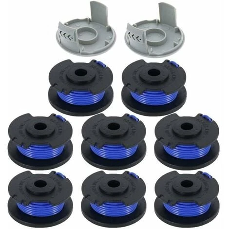 Bobines De Fil De Rechange Pour Débroussailleuse Compatible Ryobi One+ AC14RL3A Remplacement Du Fil De Coupe Et Du Câble De Coupe De La Tête Faucheuse à Bobine 3 Bobines De Fil De Rechange Pour Débroussailleuse Compatible Ryobi One+ AC14RL3A Remplacement Du Fil De Coupe Et Du Câble De Coupe De La Tête Faucheuse à Bobine