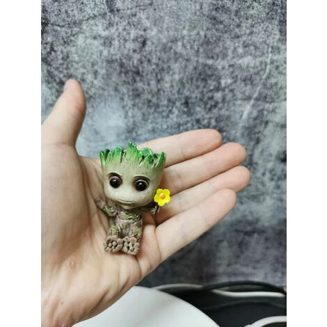 Gardiens De La Galaxie Groot Pot De Fleurs Nid D'oiseau Treeman Groot Treeman Ornement Fait à La Main-pot De Fleurs Treeman-3pcs 6 Gardiens De La Galaxie Groot Pot De Fleurs Nid D'oiseau Treeman Groot Treeman Ornement Fait à La Main-pot De Fleurs Treeman-3pcs – Image 4