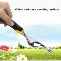 Outil De Désherbage Manuel Pour Terrasse Extraction De Mauvaises Herbes - Pour Jardin, Extérieur, Plantation De Fleurs - Pour Enlever Les Mauvaises Herbes -Promos Jardin Noble Magasin 99409343 5