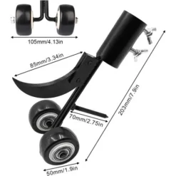 Outil De Désherbage à Roulettes 2 En 1, Outil De Désherbage De Jardin, Outil De Désherbage Sans Genoux Pour Nettoyer Entre Les Ardoises, Les Pavés, Les Terrasses Et Les Pelouses -Promos Jardin Noble Magasin 99454667 3