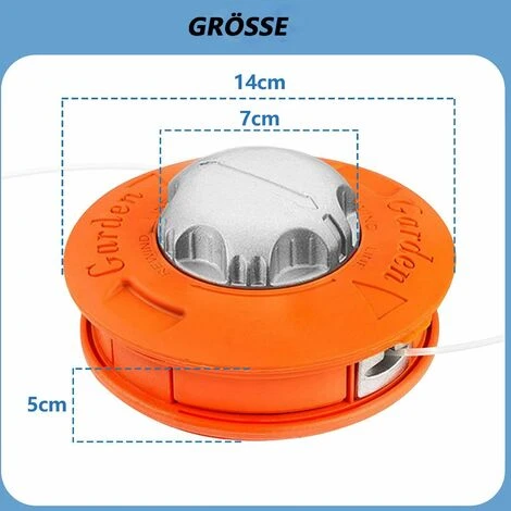 Tondeuse à Gazon Universelle En Aluminium, Adaptée à La Cour De Jardin M10 X 1,25 LH 5 Tondeuse à Gazon Universelle En Aluminium, Adaptée à La Cour De Jardin M10 X 1,25 LH – Image 3