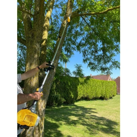 Débroussailleuse Thermique Multifonction 5en1 - 52cm3 (débroussailleuse, élagueuse, Taille-haies, Coupe-bordures, Rallonge) 4 Débroussailleuse Thermique Multifonction 5en1 - 52cm3 (débroussailleuse, élagueuse, Taille-haies, Coupe-bordures, Rallonge) – Image 2