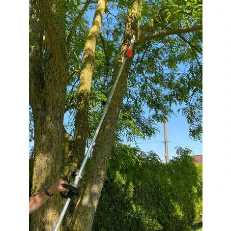 Débroussailleuse Thermique Multifonction 5en1 - 52cm3 (débroussailleuse, élagueuse, Taille-haies, Coupe-bordures, Rallonge) 7 Débroussailleuse Thermique Multifonction 5en1 - 52cm3 (débroussailleuse, élagueuse, Taille-haies, Coupe-bordures, Rallonge) – Image 5