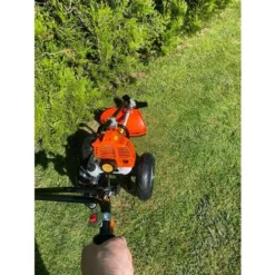 Débroussailleuse Thermique à Roues 52cm3 + Bobine + Disque 8 Débroussailleuse Thermique à Roues 52cm3 + Bobine + Disque -Promos Jardin Noble Magasin 99593606 3