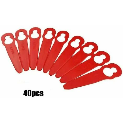 Accessoire Pour Débroussailleuse 40 Pièces Accessoires De Lames En Plastique De Rechange Compatibles Avec Stihl Polycut 2-2 4 Accessoire Pour Débroussailleuse 40 Pièces Accessoires De Lames En Plastique De Rechange Compatibles Avec Stihl Polycut 2-2 – Image 2